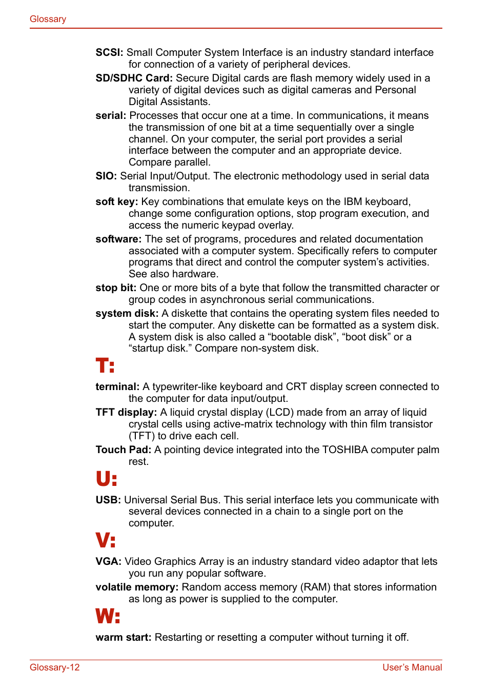 Toshiba SATELLITE L310 User Manual | Page 218 / 224