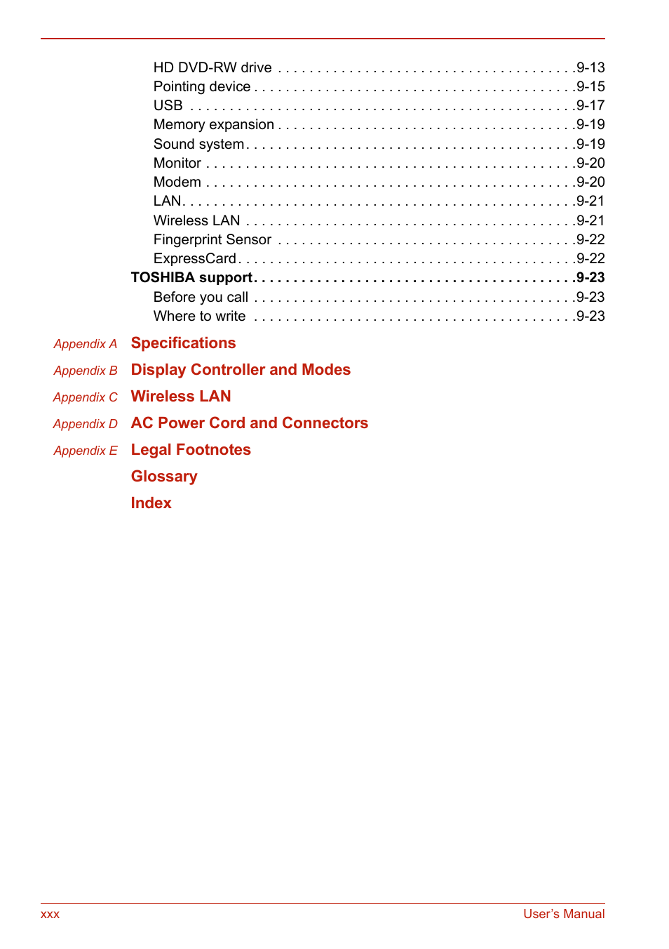 Toshiba SATELLITE L310 User Manual | Page 30 / 224