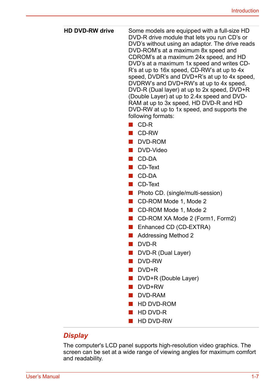 Toshiba SATELLITE L310 User Manual | Page 41 / 224