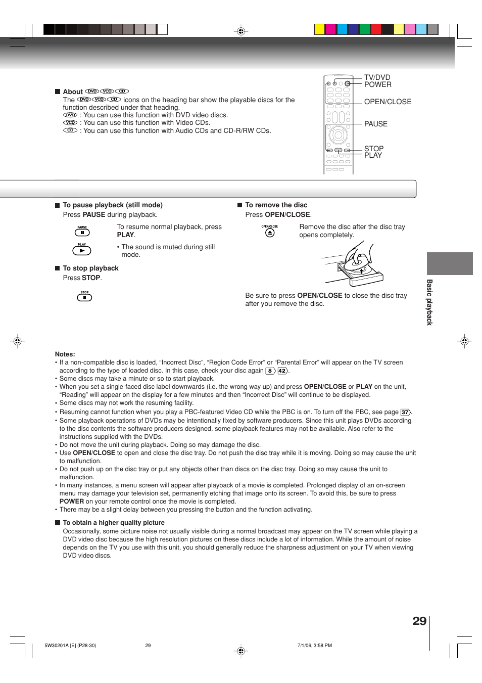 Toshiba MD20F12 User Manual | Page 29 / 52