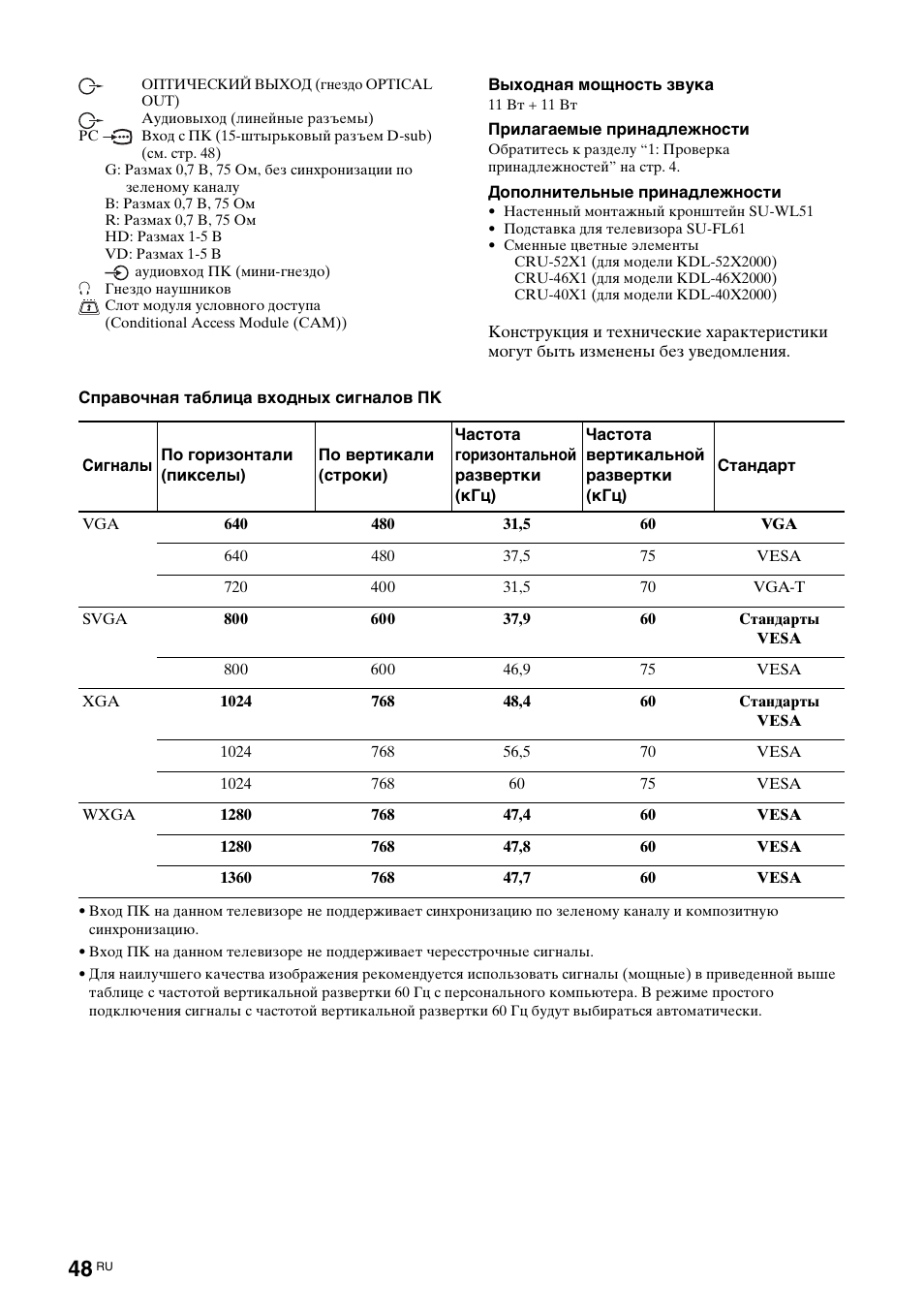 Sony KDL-52X2000 User Manual | Page 98 / 160