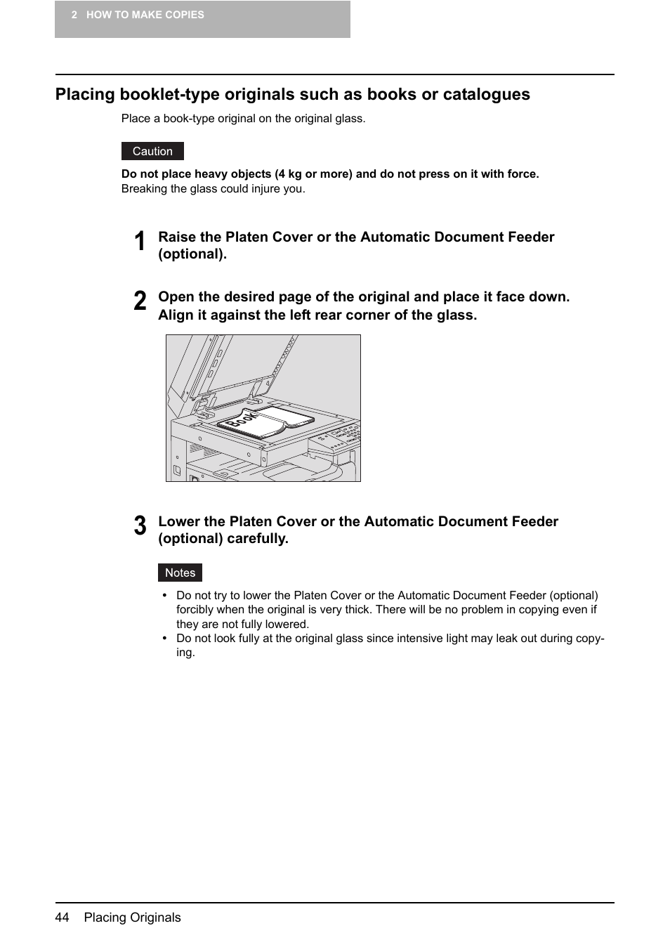 Toshiba e-STUDIO166 User Manual | Page 46 / 116