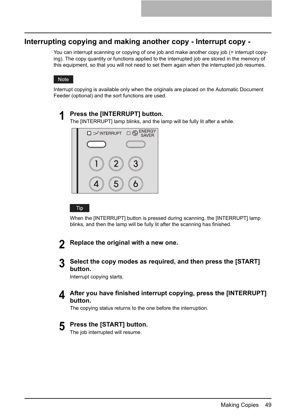 Toshiba e-STUDIO166 User Manual | Page 51 / 116