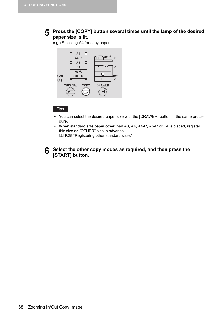 Toshiba e-STUDIO166 User Manual | Page 70 / 116