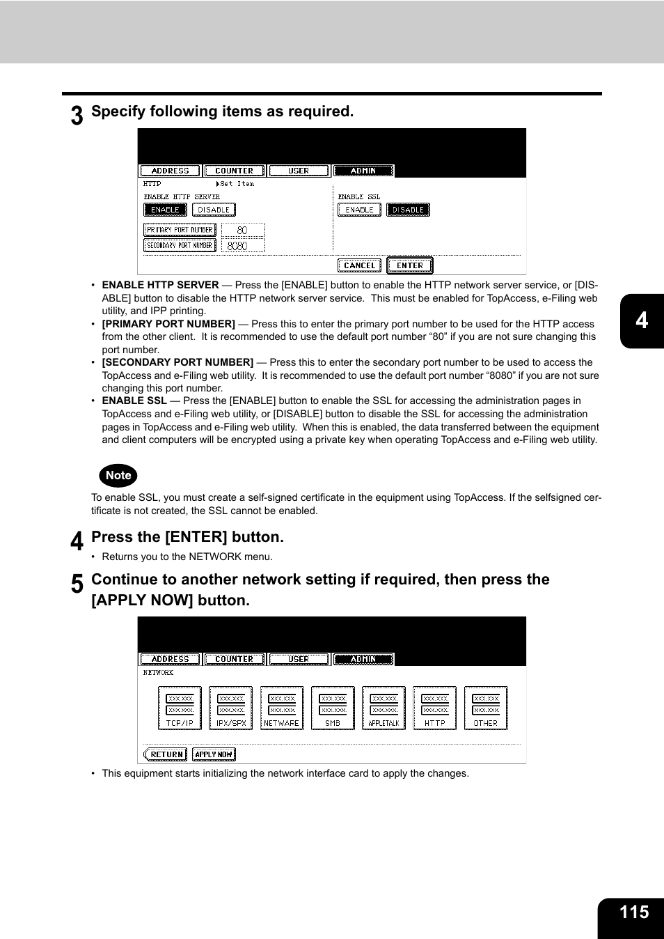 Toshiba E-STUDIO 232 User Manual | Page 117 / 182