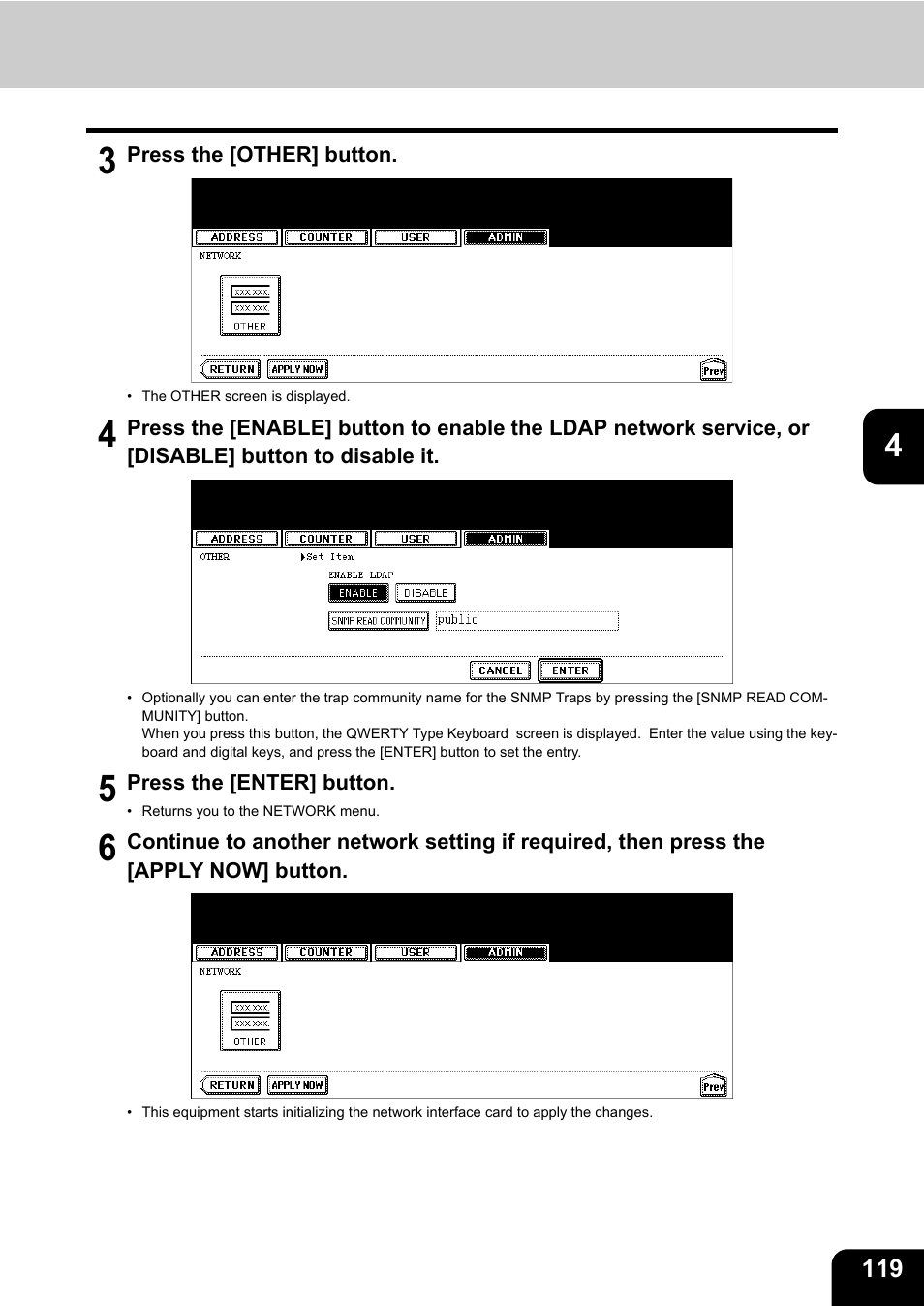 Toshiba E-STUDIO 232 User Manual | Page 121 / 182