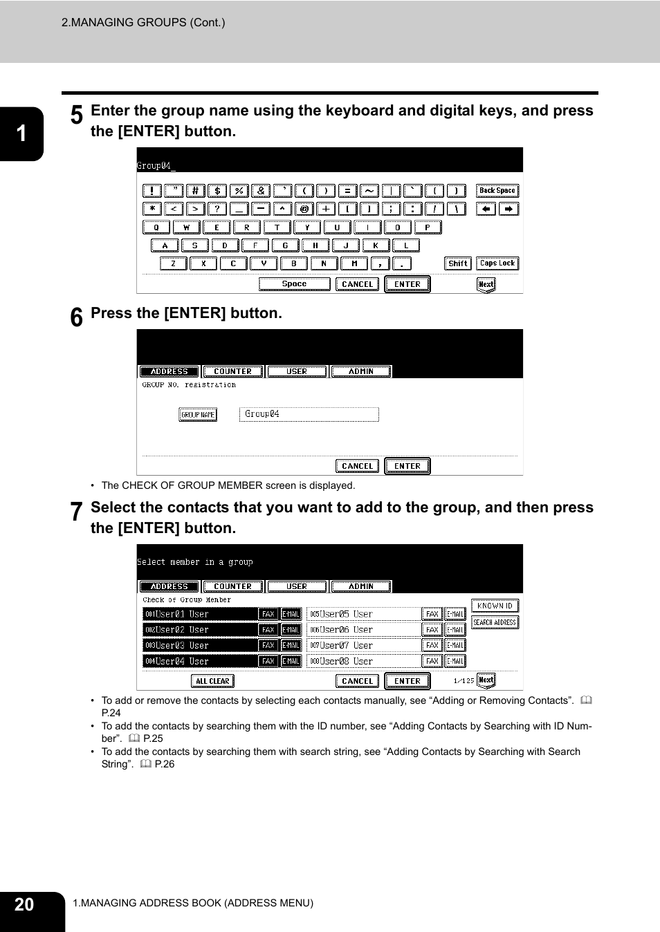 Toshiba E-STUDIO 232 User Manual | Page 22 / 182