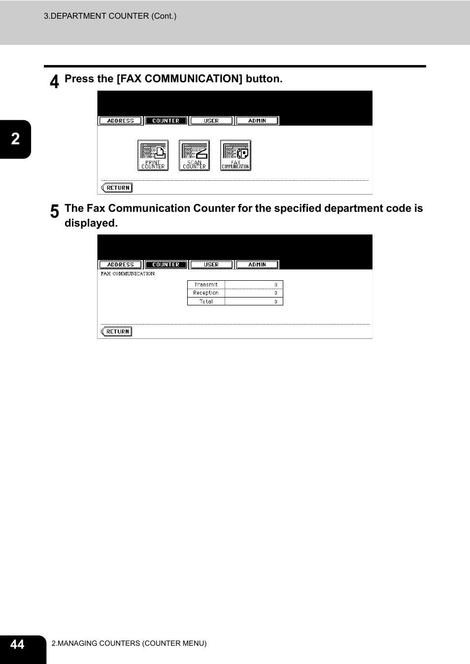 Toshiba E-STUDIO 232 User Manual | Page 46 / 182