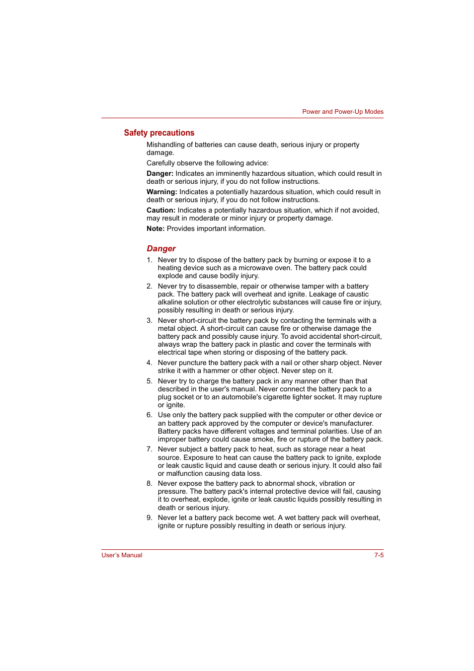 Toshiba P200 Series User Manual | Page 108 / 183