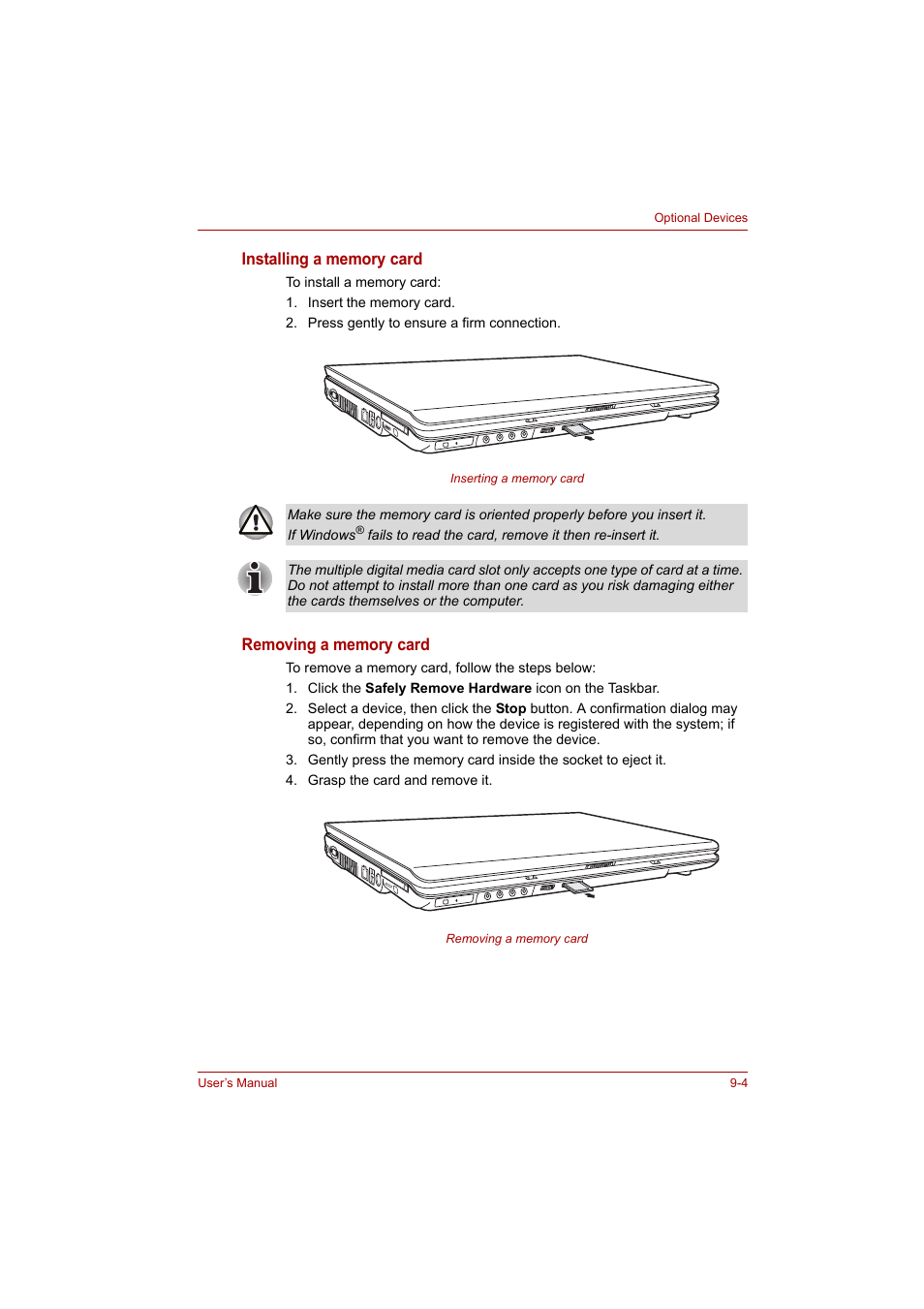 Toshiba P200 Series User Manual | Page 125 / 183