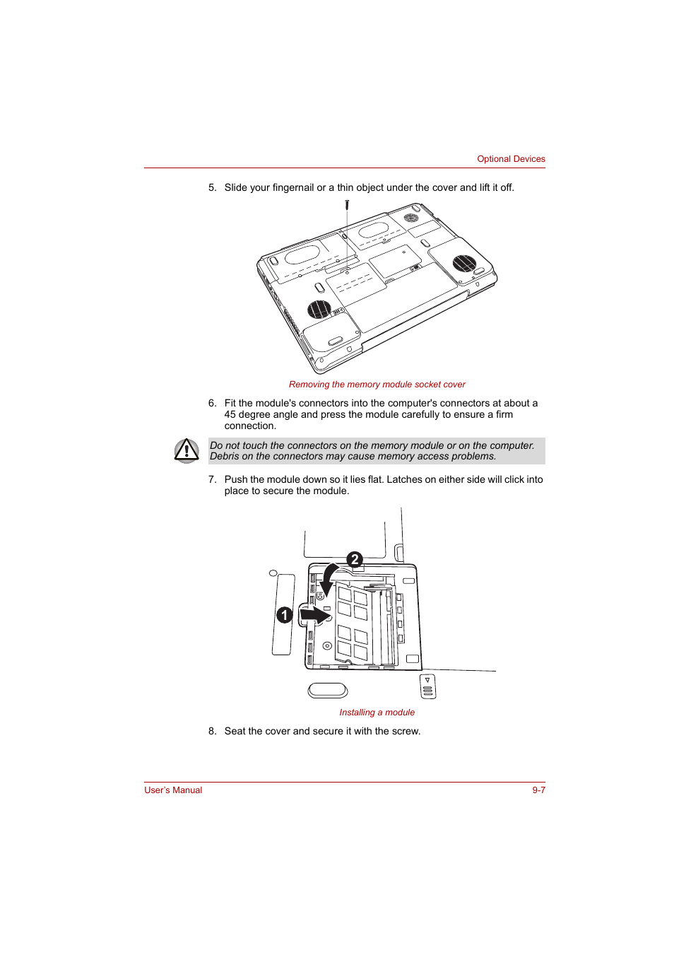 Toshiba P200 Series User Manual | Page 128 / 183