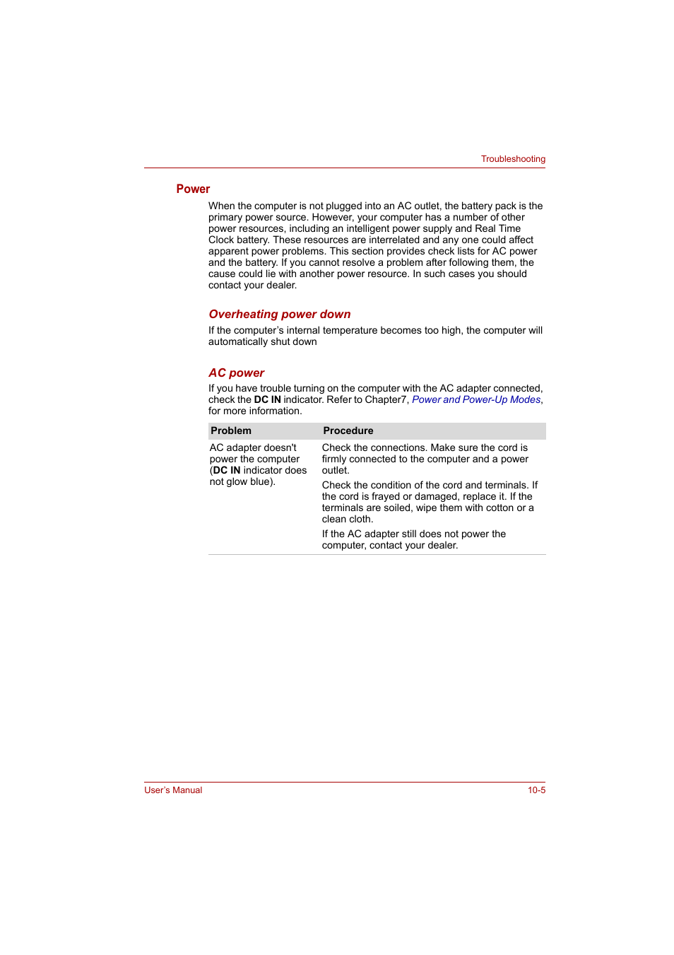 Toshiba P200 Series User Manual | Page 148 / 183