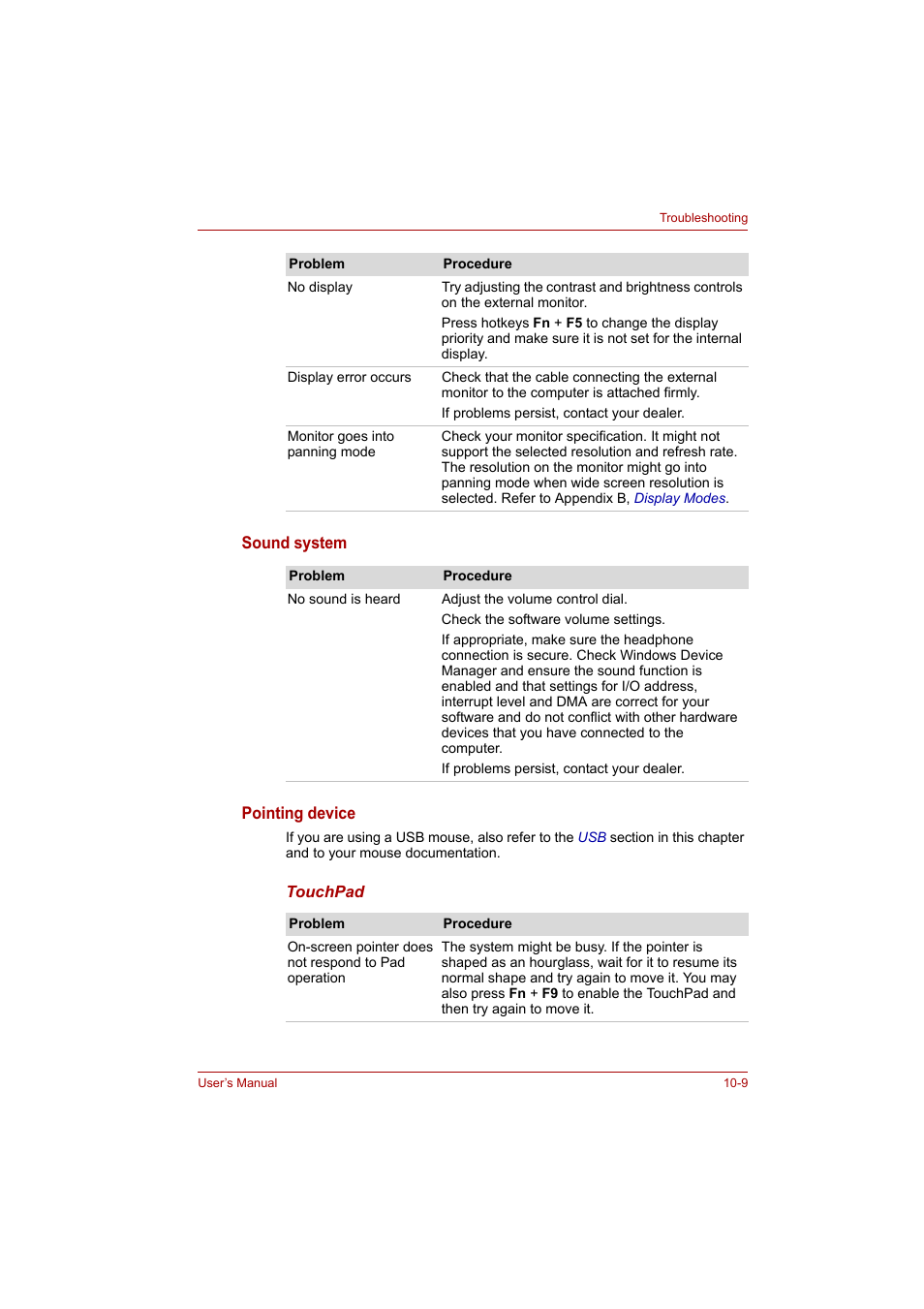 Toshiba P200 Series User Manual | Page 152 / 183