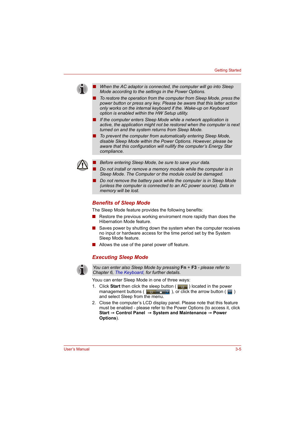 Toshiba P200 Series User Manual | Page 53 / 183