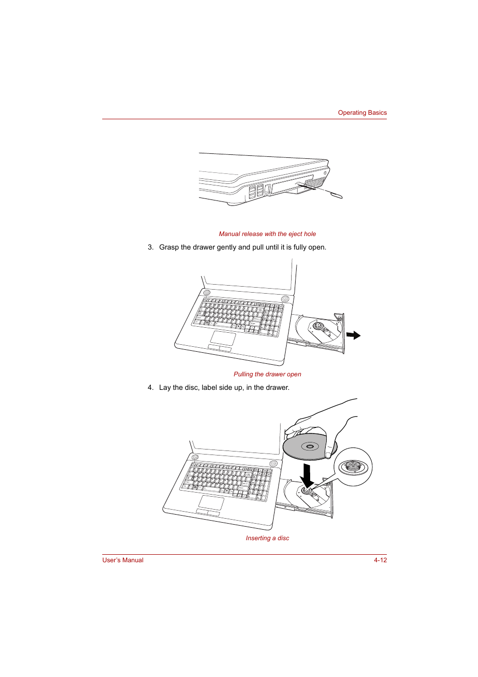 Toshiba P200 Series User Manual | Page 69 / 183