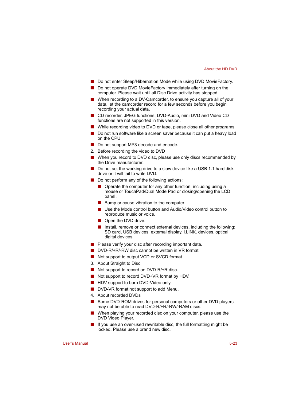 Toshiba P200 Series User Manual | Page 99 / 183