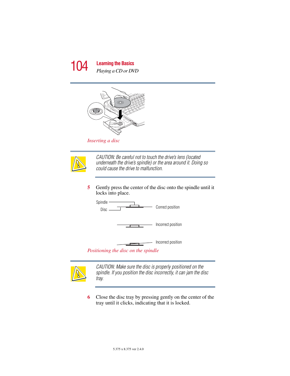 Toshiba Satellite 5205 Series User Manual | Page 104 / 312