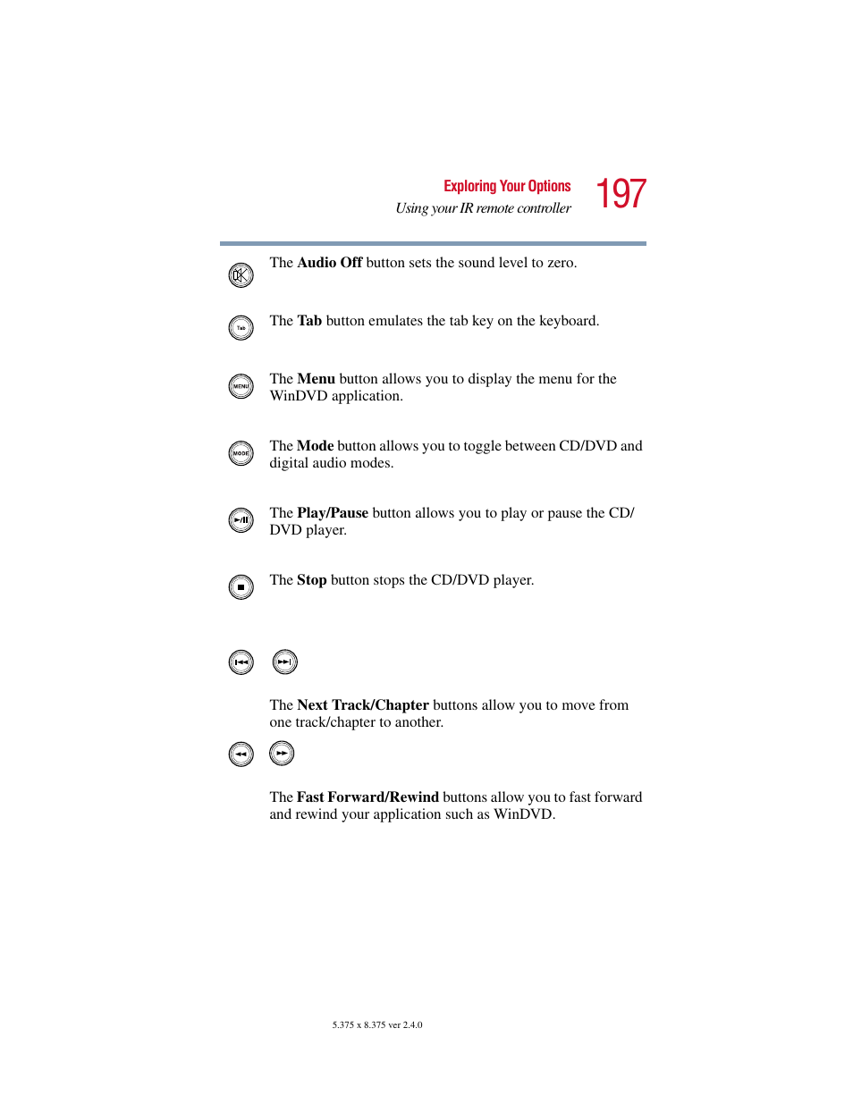 Toshiba Satellite 5205 Series User Manual | Page 197 / 312