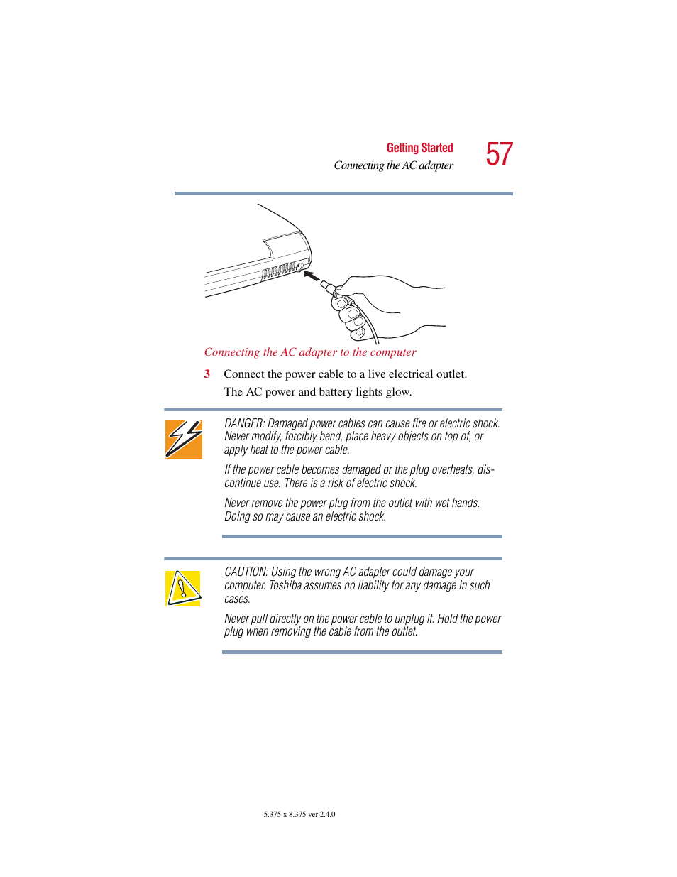 Toshiba Satellite 5205 Series User Manual | Page 57 / 312