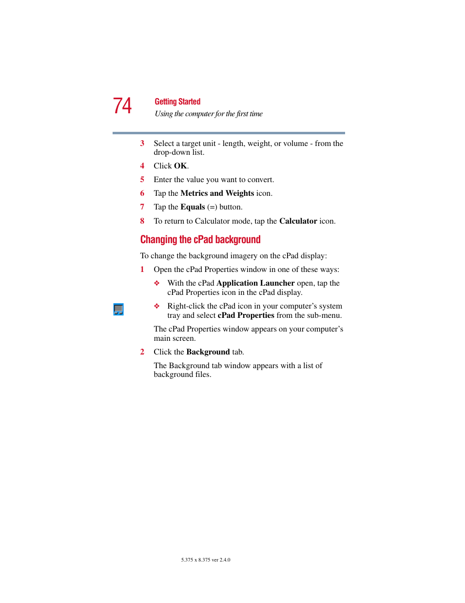 Toshiba Satellite 5205 Series User Manual | Page 74 / 312