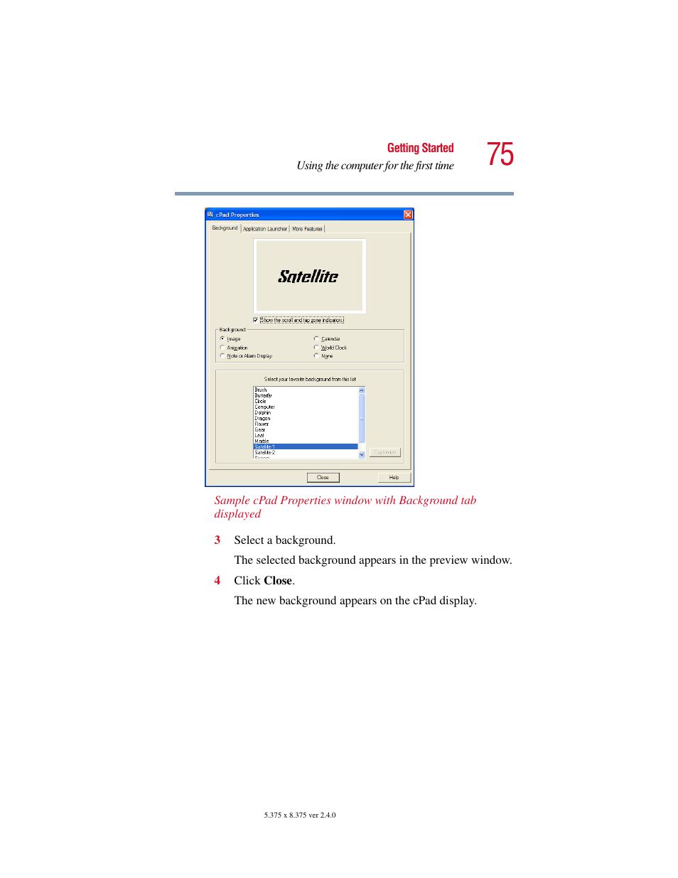 Toshiba Satellite 5205 Series User Manual | Page 75 / 312