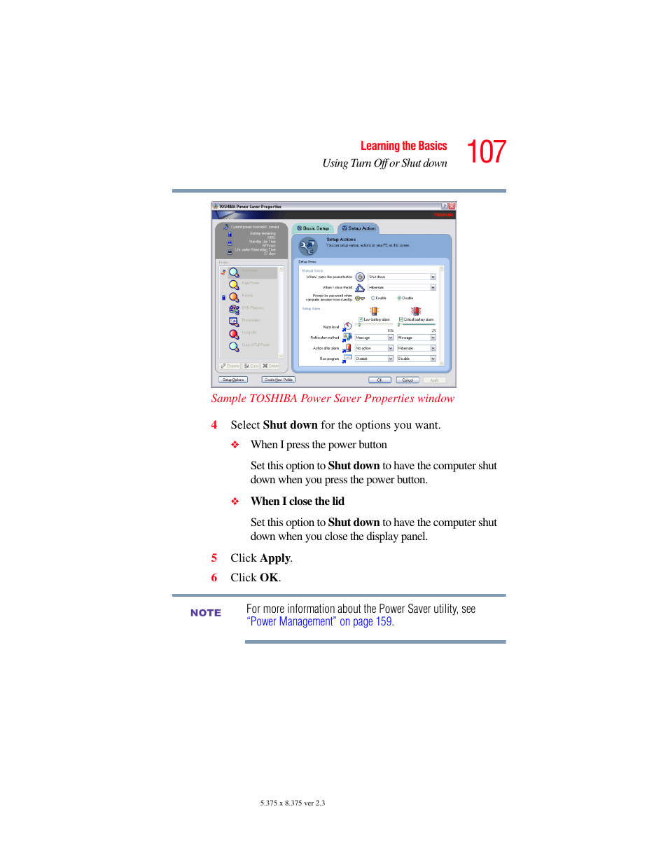 Toshiba SATELLITE A60 User Manual | Page 107 / 242