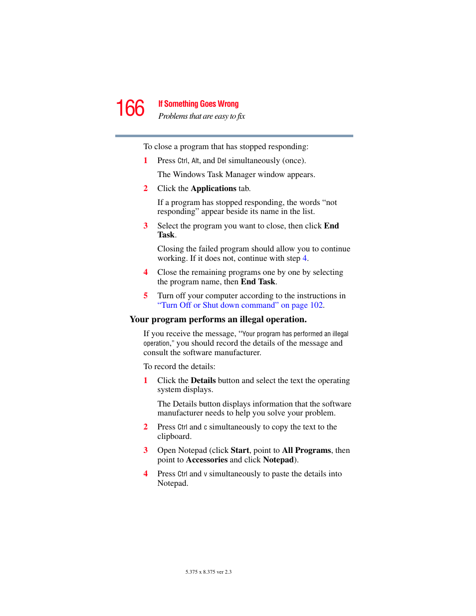 Toshiba SATELLITE A60 User Manual | Page 166 / 242