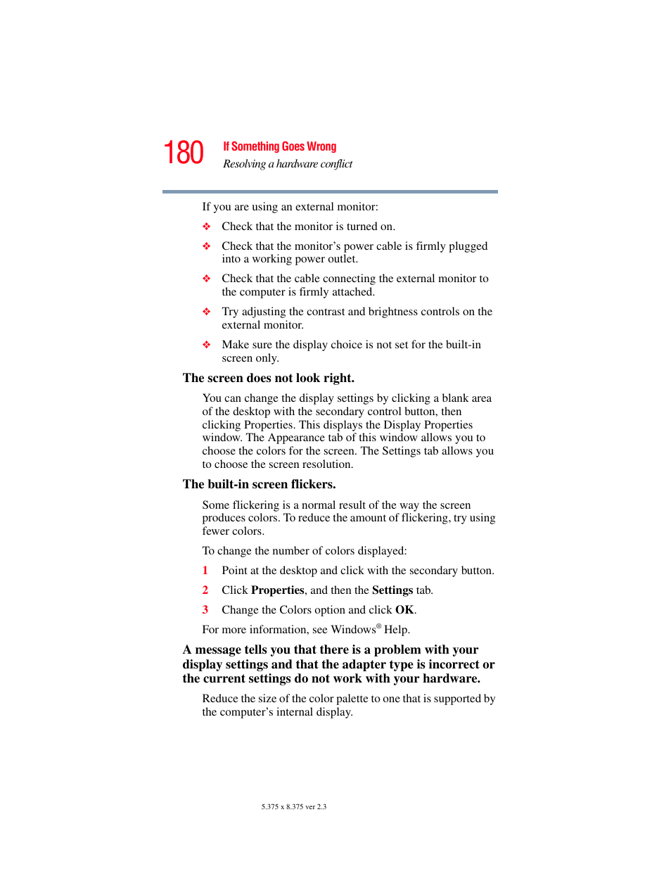 Toshiba SATELLITE A60 User Manual | Page 180 / 242