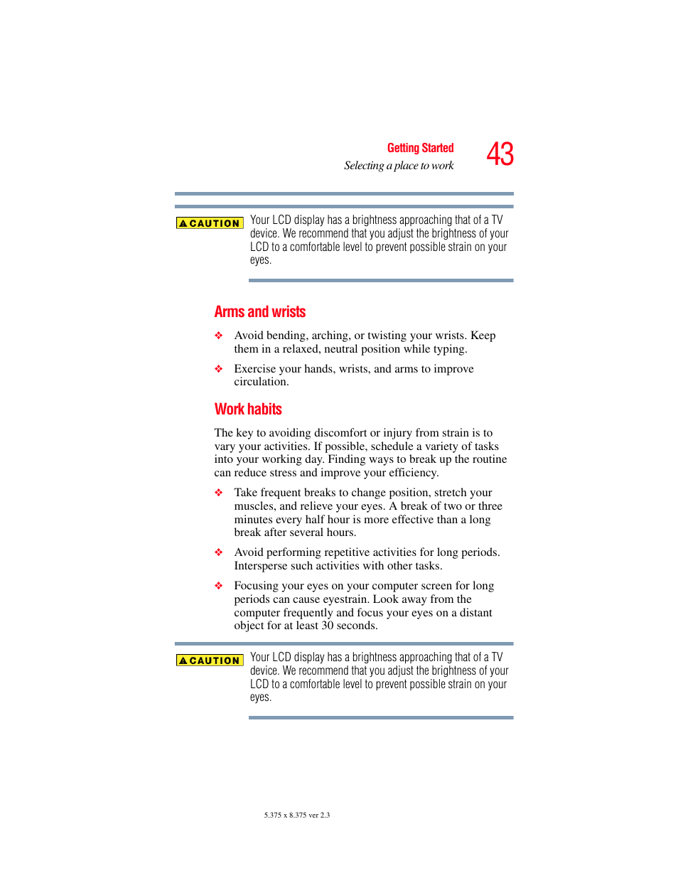 Toshiba SATELLITE A60 User Manual | Page 43 / 242