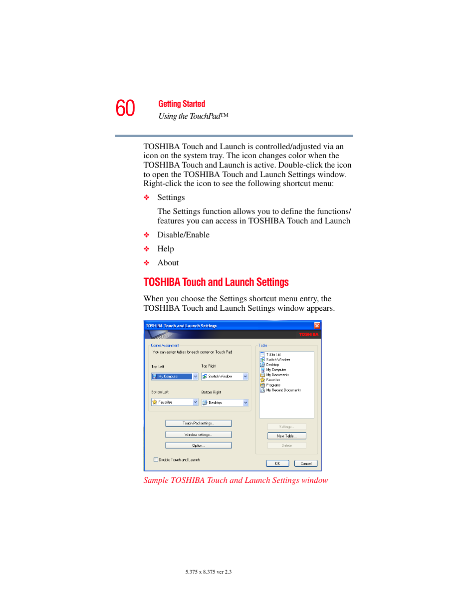 Toshiba SATELLITE A60 User Manual | Page 60 / 242