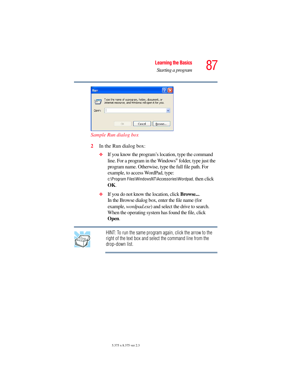 Toshiba SATELLITE A60 User Manual | Page 87 / 242