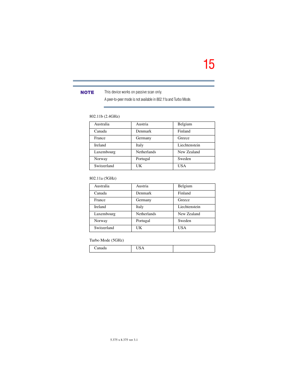 Toshiba A45 User Manual | Page 15 / 277
