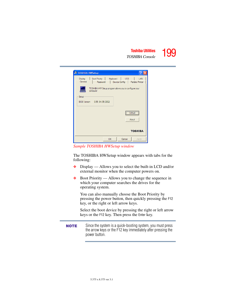 Toshiba A45 User Manual | Page 199 / 277