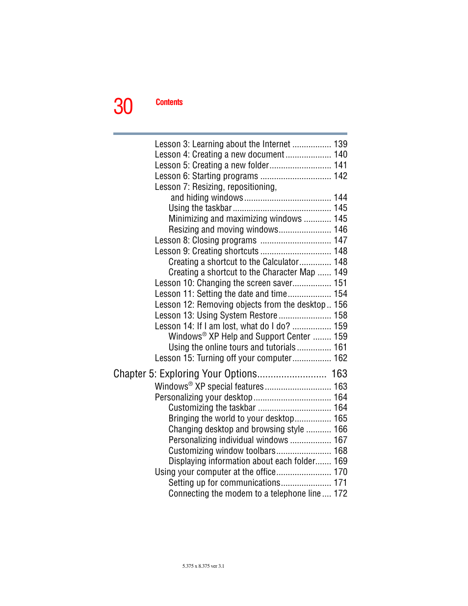 Toshiba A45 User Manual | Page 30 / 277
