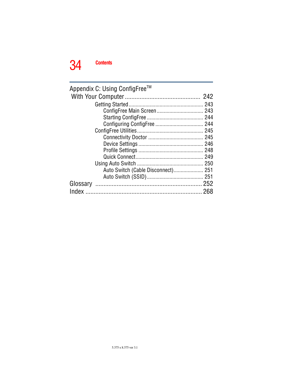 Toshiba A45 User Manual | Page 34 / 277