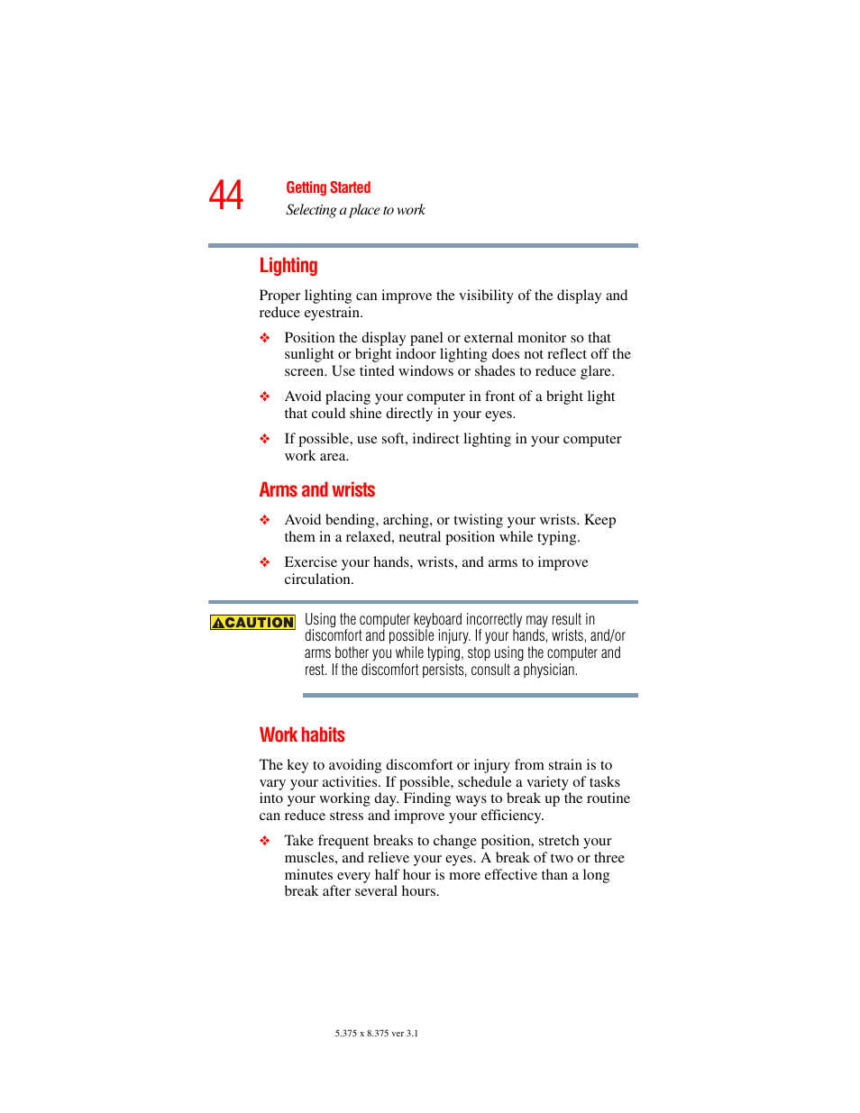 Toshiba A45 User Manual | Page 44 / 277