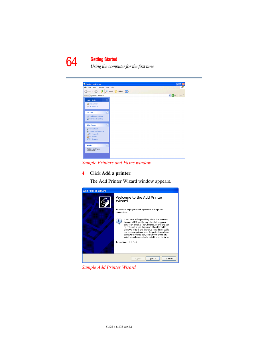 Toshiba A45 User Manual | Page 64 / 277