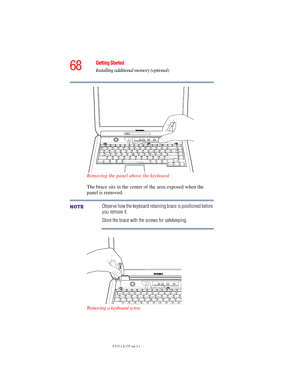 Toshiba A45 User Manual | Page 68 / 277