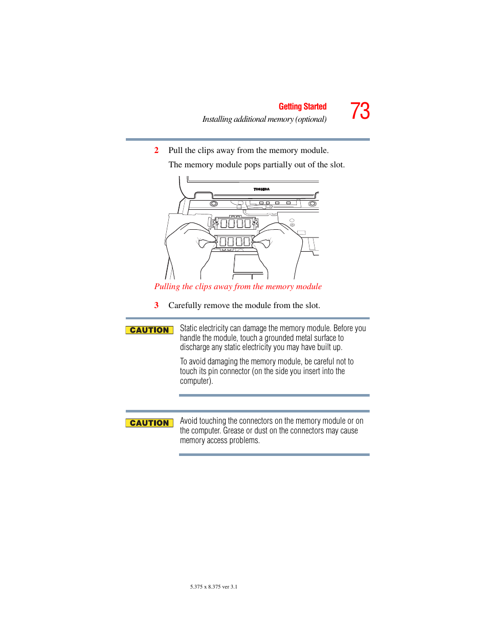 Toshiba A45 User Manual | Page 73 / 277