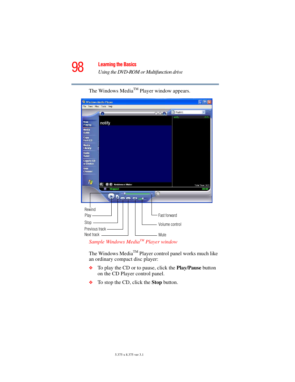 Toshiba A45 User Manual | Page 98 / 277