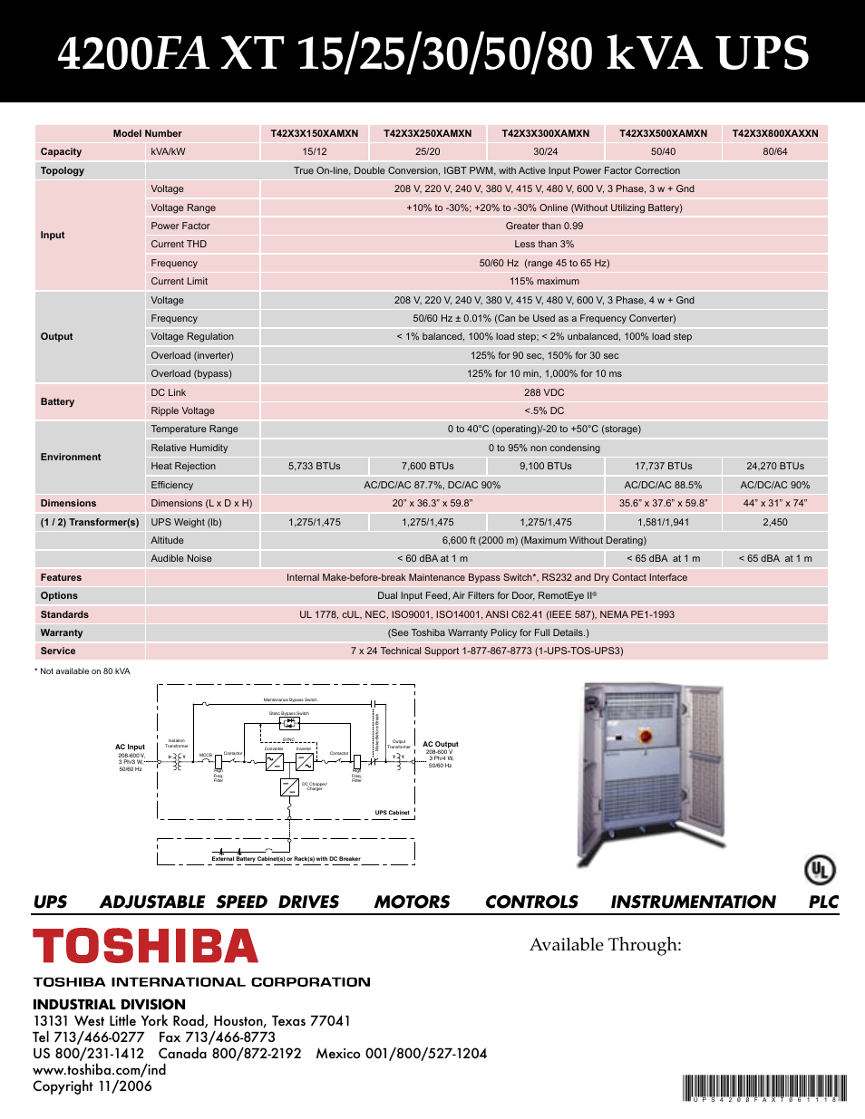 Available through | Toshiba 4200FA Series User Manual | Page 2 / 2