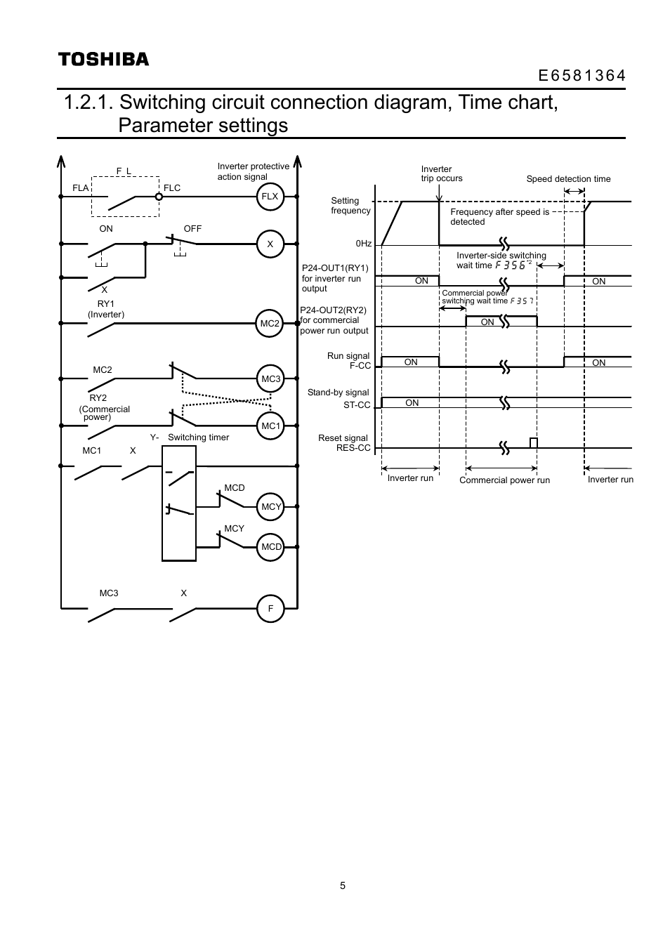 Toshiba VF-AS1 User Manual | Page 6 / 10