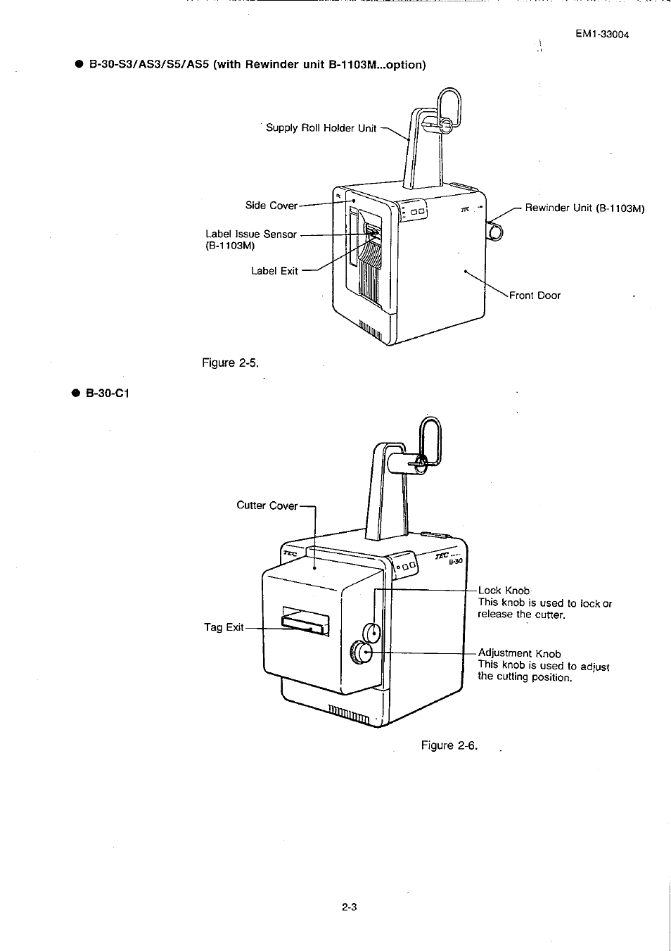 Toshiba TEC B-30 Series User Manual | Page 18 / 49