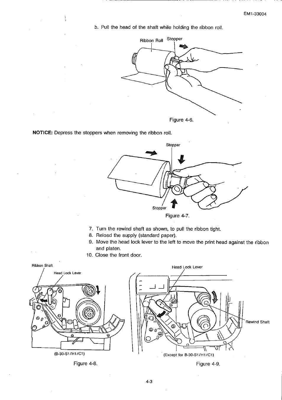 Toshiba TEC B-30 Series User Manual | Page 32 / 49