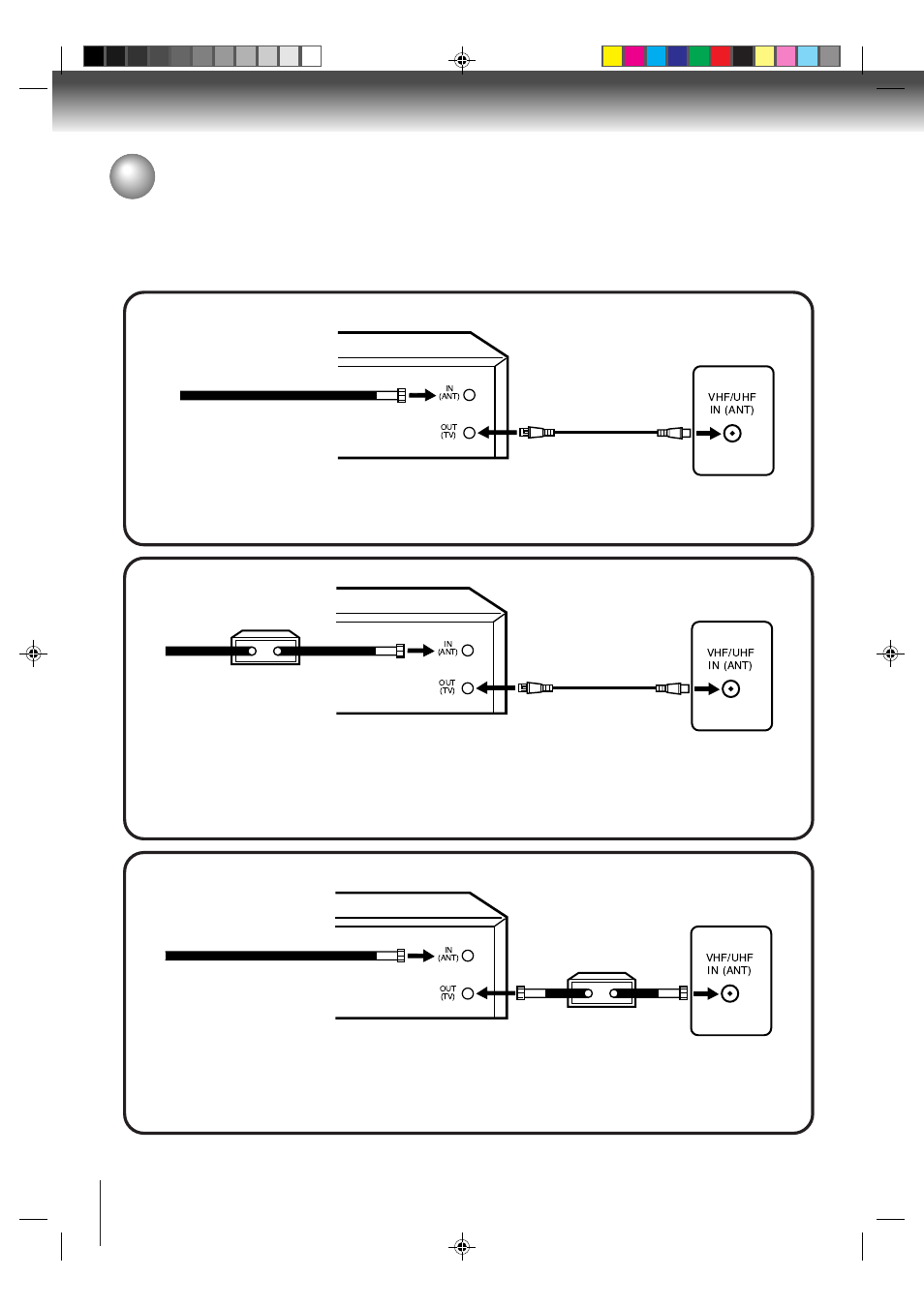 Catv (cable tv) connections | Toshiba SD-V291 User Manual | Page 16 / 72