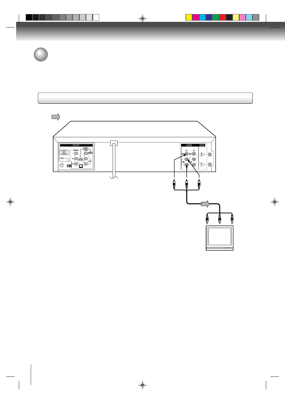 To a tv, Connecting to a tv | Toshiba SD-V291 User Manual | Page 18 / 72