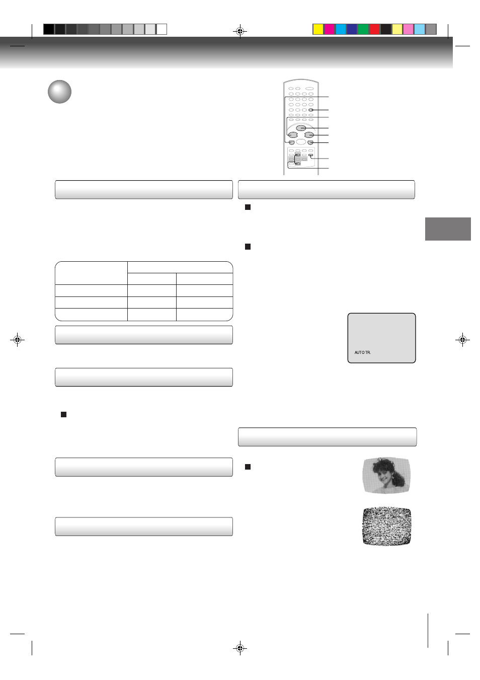 Special playback, Picture search, Video head cleaning | Cm skip | Toshiba SD-V291 User Manual | Page 31 / 72