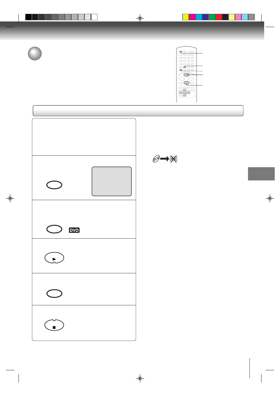 Recording a dvd/cd disc, Duplicating a dvd or cd disc | Toshiba SD-V291 User Manual | Page 41 / 72