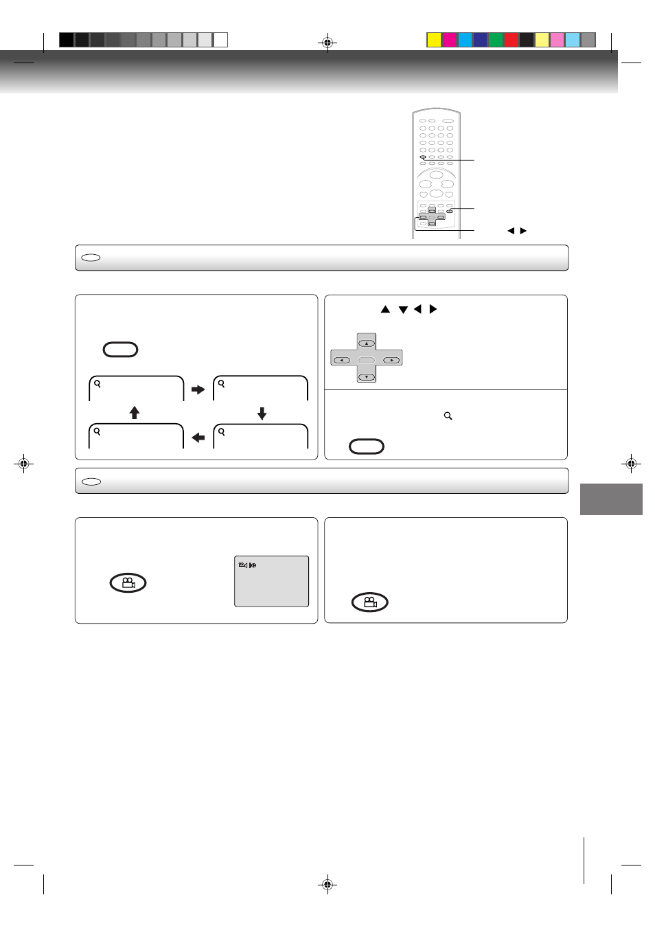 Zooming (jpeg cd), Changing angles (jpeg cd) | Toshiba SD-V291 User Manual | Page 49 / 72