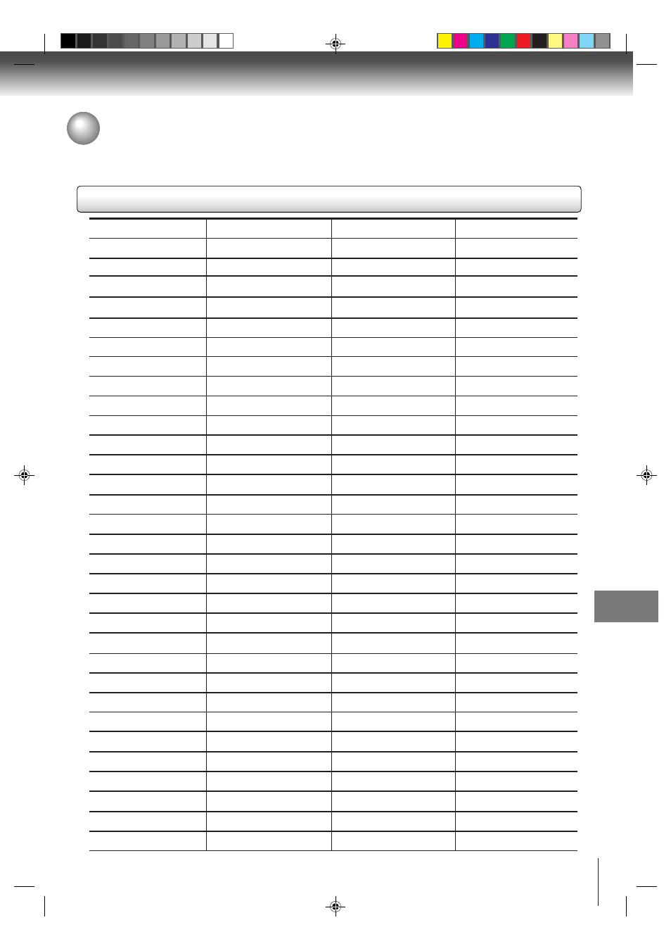 Others, Language code list | Toshiba SD-V291 User Manual | Page 67 / 72